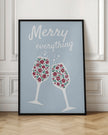 Impression sur toile Wall art Merry Everything