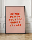 Wall art Typography for Dog Lovers