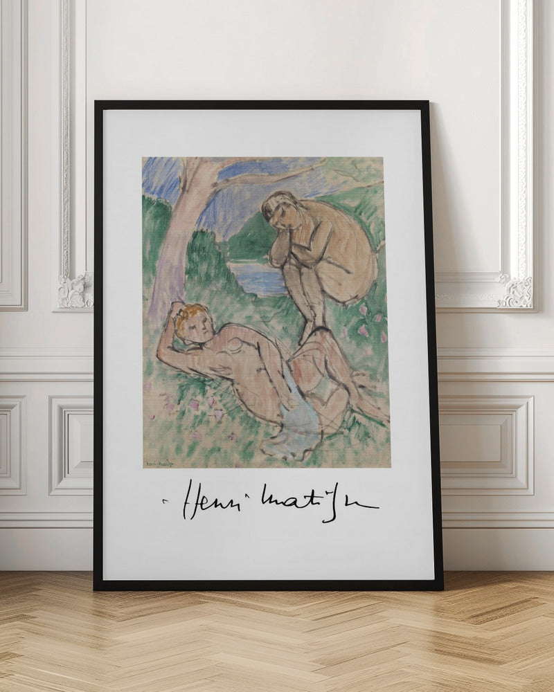Wall art Baigneurs