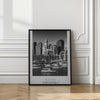 Wall Art BOSTON Skyline North End & Waterfront