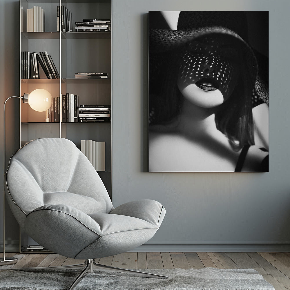 Art mural Shadowed Elegance