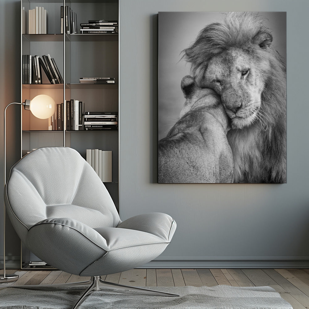 Impression sur toile : Wall art African Love !
