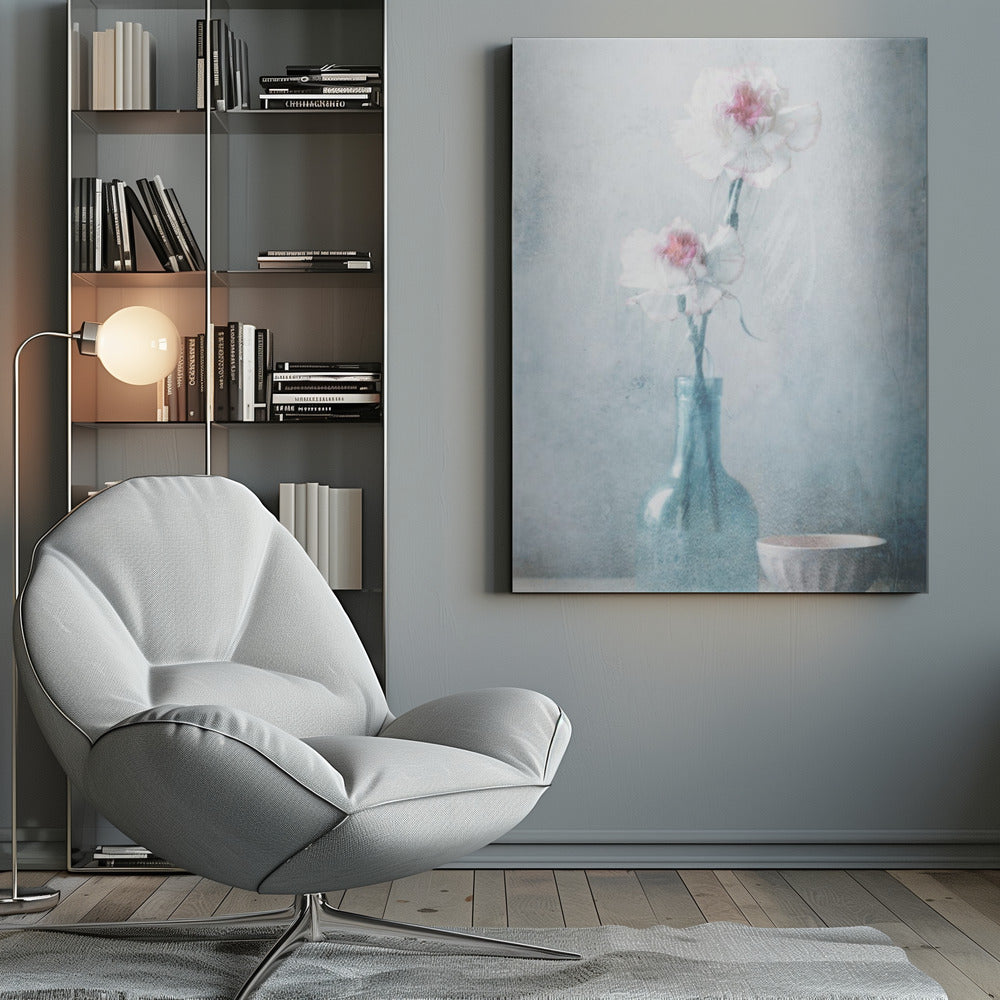 Art mural : Amitié en fleurs