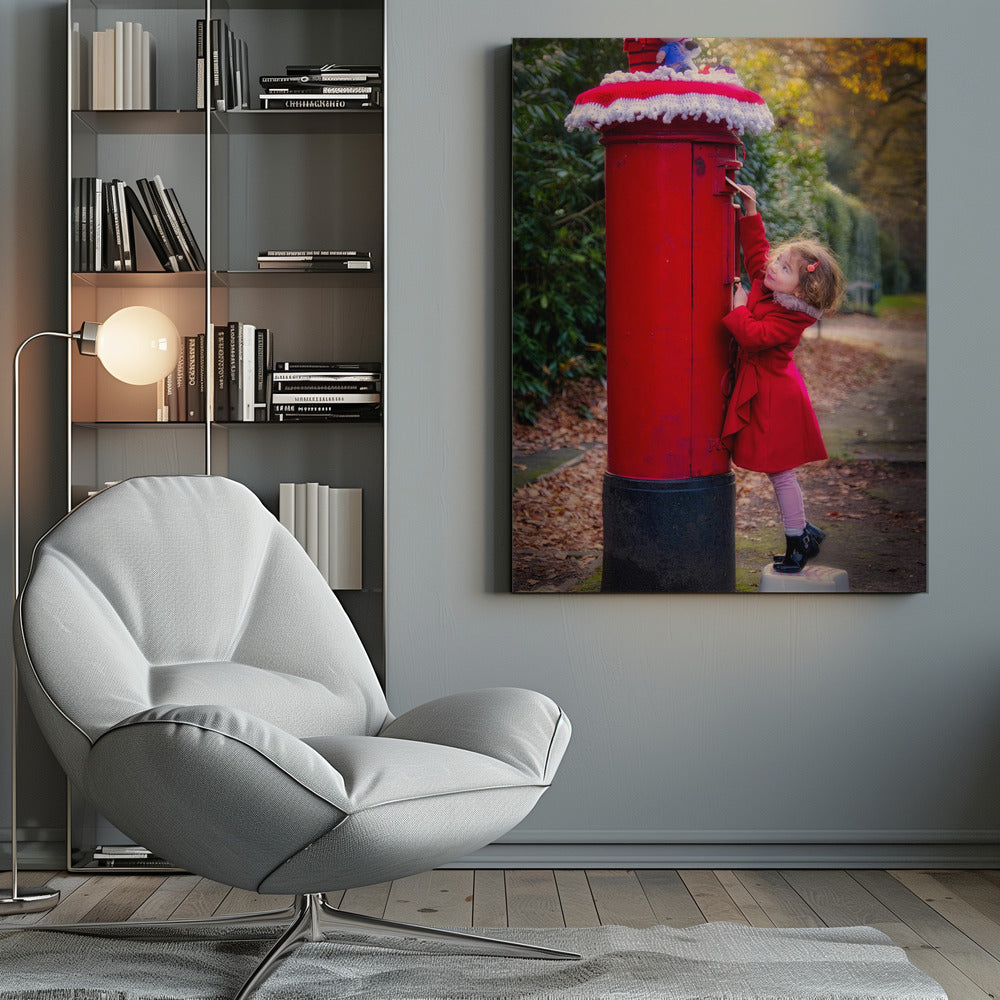Décoration murale : Lettre au Père Noël