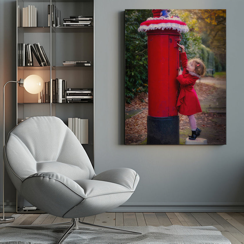 Décoration murale : Lettre au Père Noël