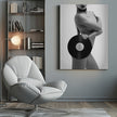 Impression sur toile d'art mural Raw Power