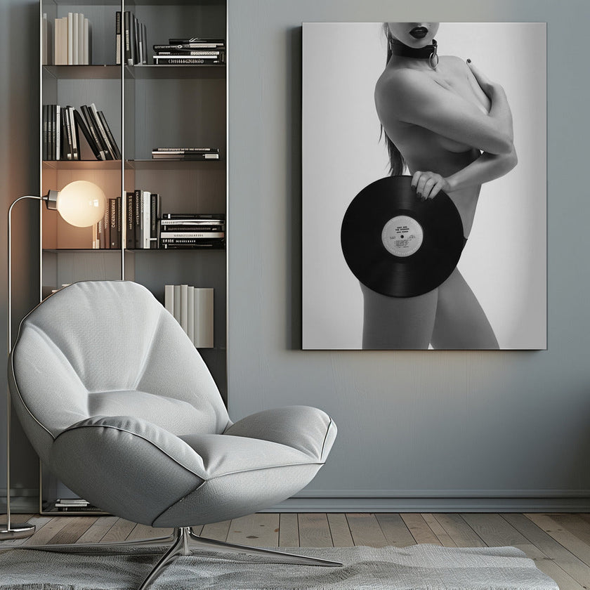 Impression sur toile d'art mural Raw Power