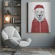 Wall art Santa lion