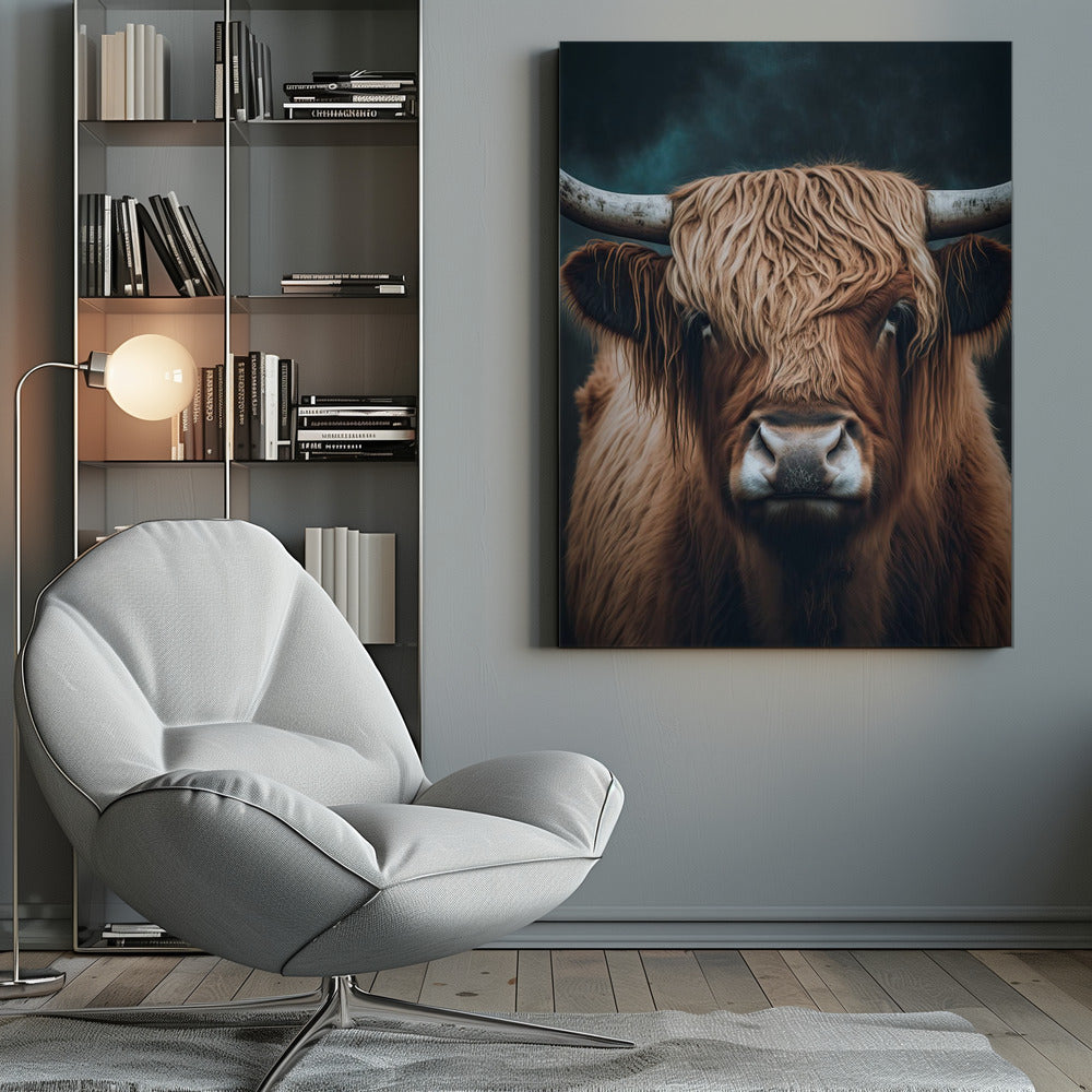 Wall Art Vache des Highlands