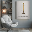 Wall art Be a Light