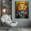 Art mural Lion art animal #lion