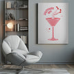 Wall art Martini Mischief