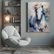 Cheval à l'aquarelle (1)