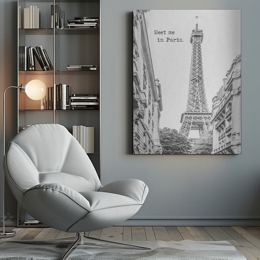 Wall art : Rendez-vous à Paris