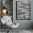 Wall art NYC Statue of Liberty | Text Skyline