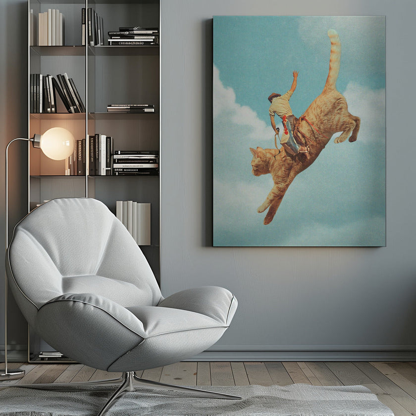 Wall Art Meehaw  Rodio Cat