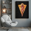 Peinture murale Pizza Sun Tan