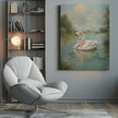 Vintage Swan Coquette