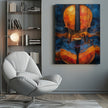 Impression sur toile - Art mural - Violon - 6 panneaux