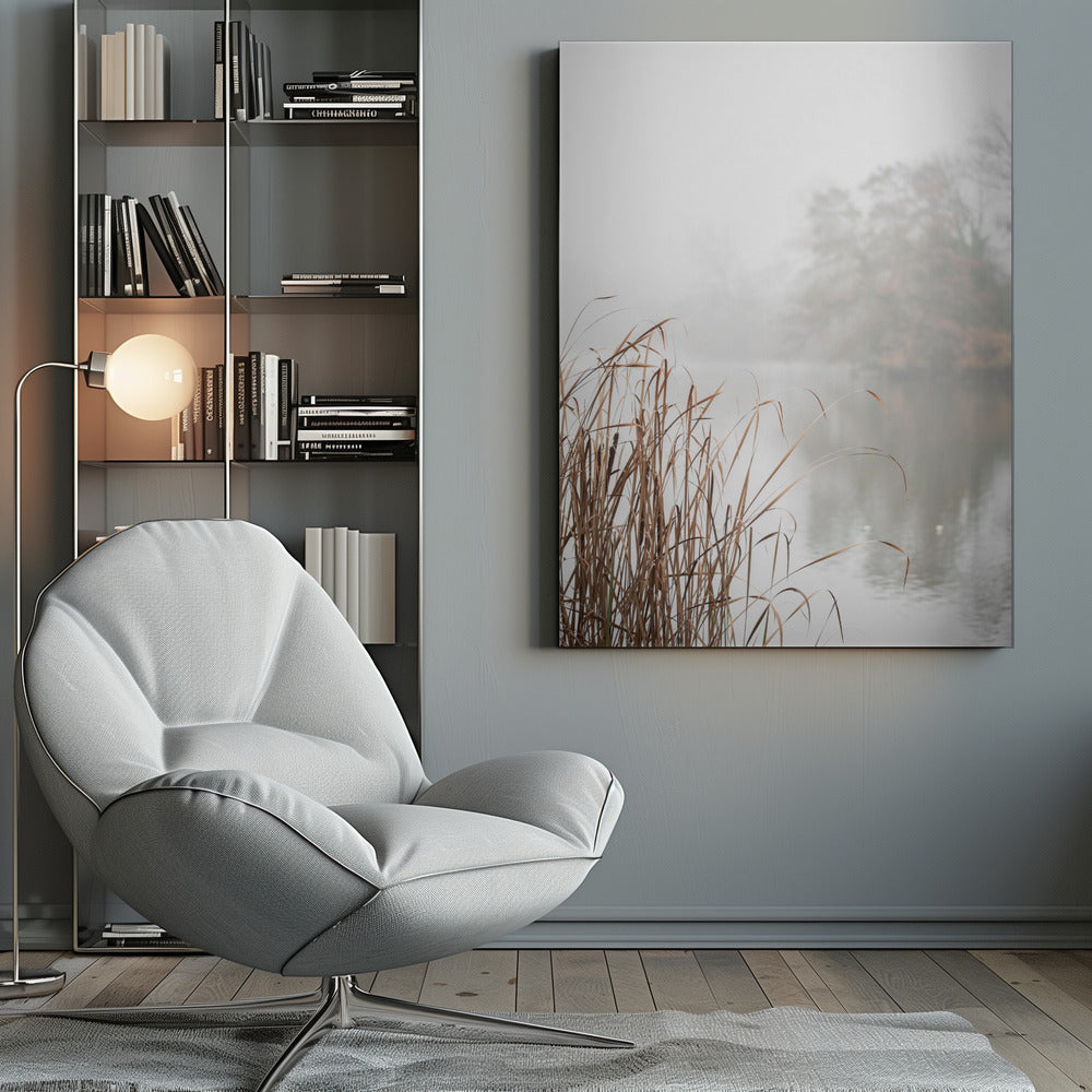 Art mural au bord du lac