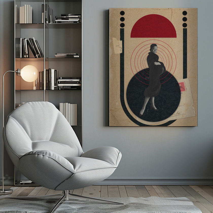 Wall art Moi au milieu