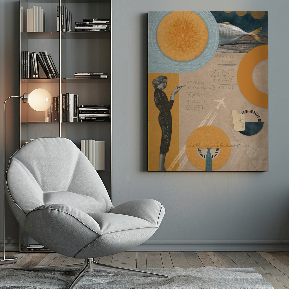 Wall art : Let's Misbehave (Let's Misbehave en français)