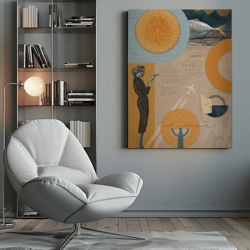 Wall art : Let's Misbehave (Let's Misbehave en français)