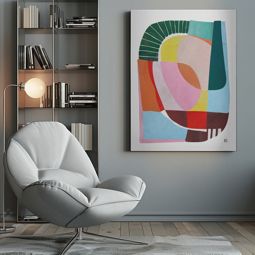 Wall art Happiness 01