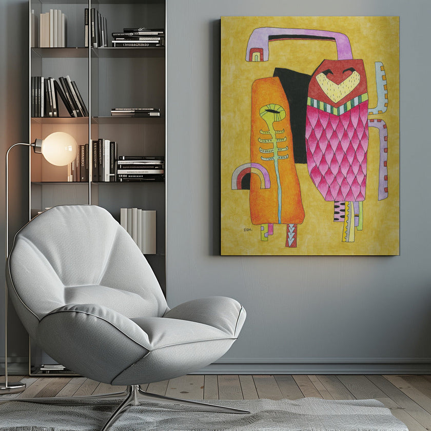 Wall art Gladiolus