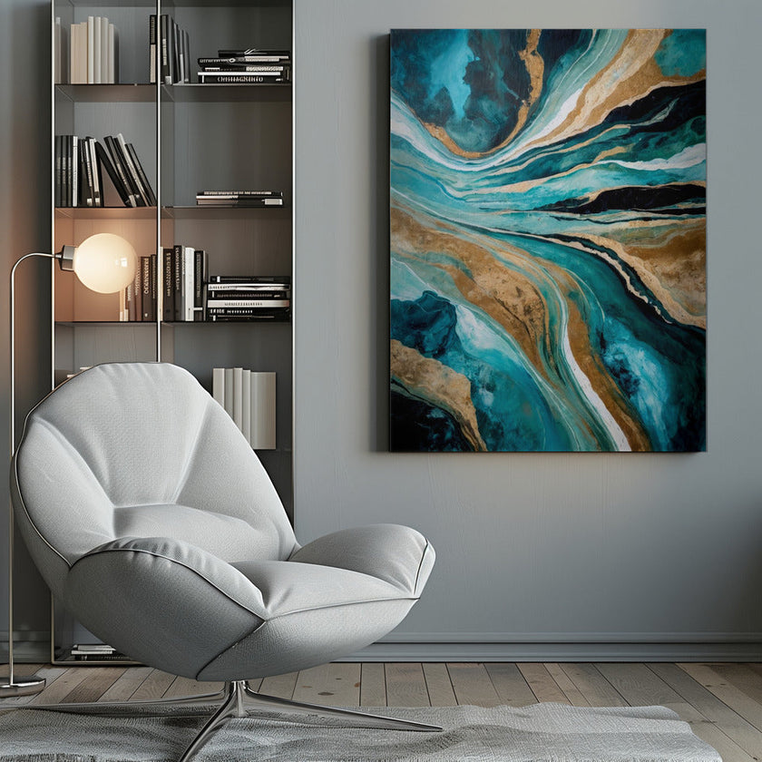Art mural : Le temps qui passe