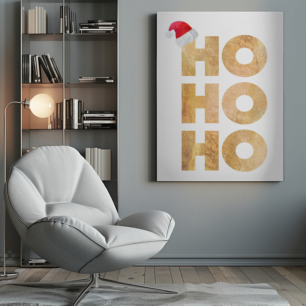 Impression sur toile d'art mural avec typographie 