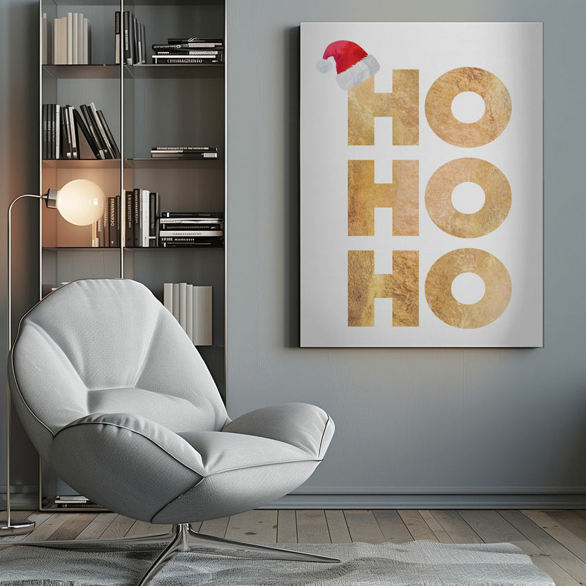 Impression sur toile d'art mural avec typographie 