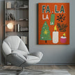 Toile décorative Fa la la