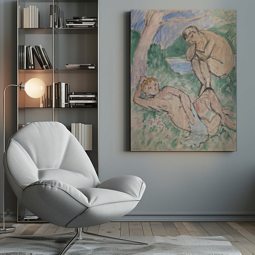 Wall art Baigneuses