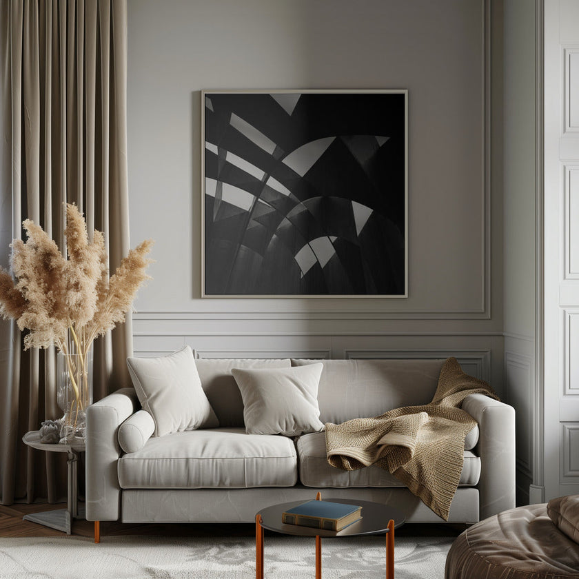 Wall art airy space