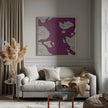 Wall Art Aubergine Islands