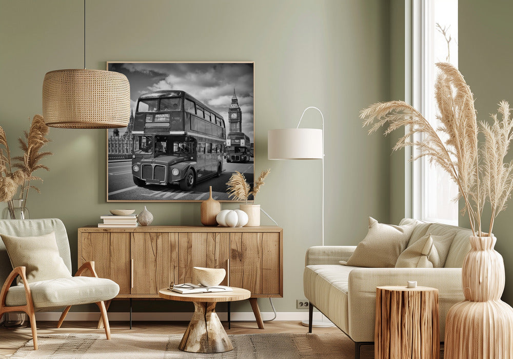 Wall art LONDON Classical Streetscene