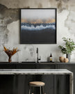 Art mural : Horizon doré abstrait