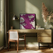 Wall Art Aubergine Islands