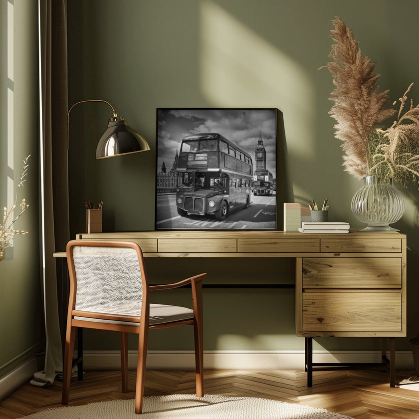 Wall art LONDON Classical Streetscene
