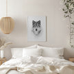 Portrait d'un loup des bois