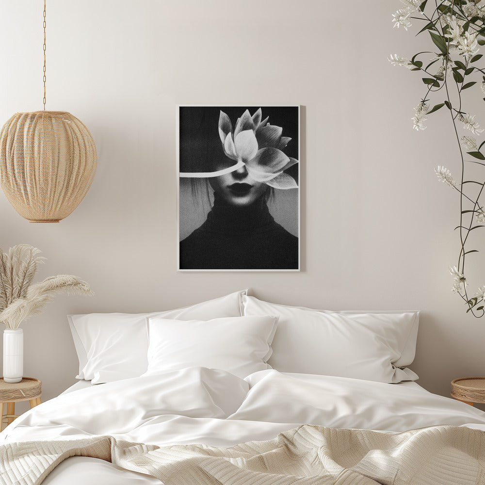 Douleur comme une fleur en éclosion