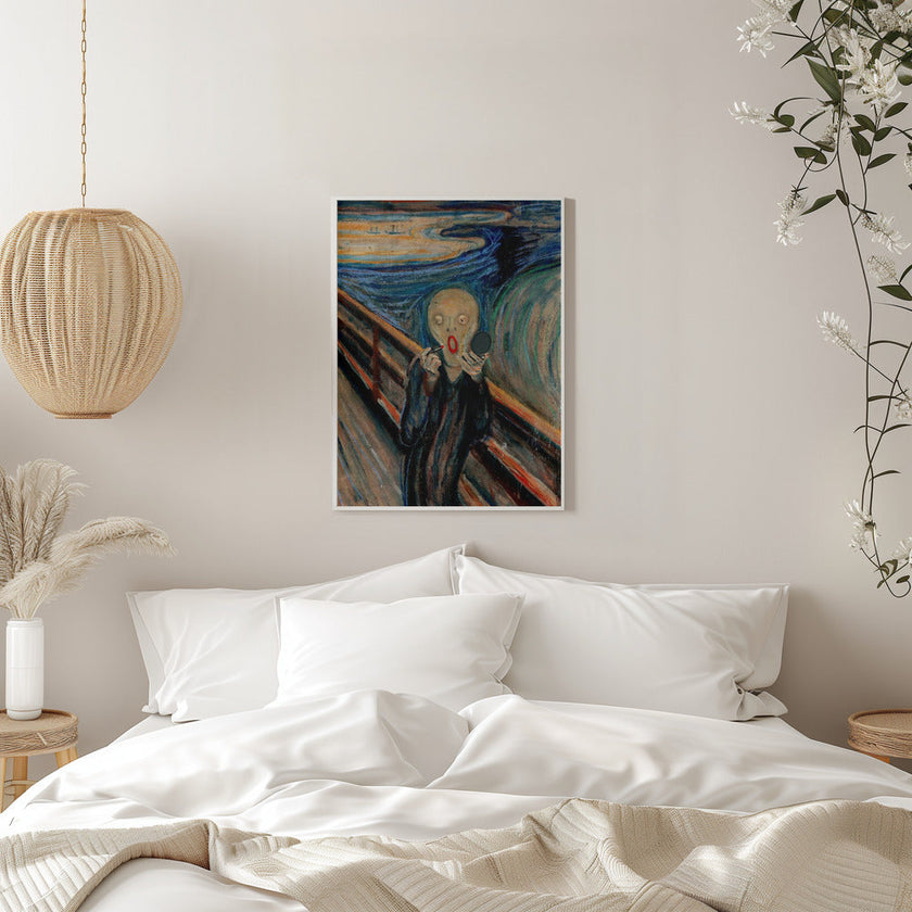 Wall art Screaming Make Up