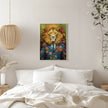 Art mural Lion art animal #lion