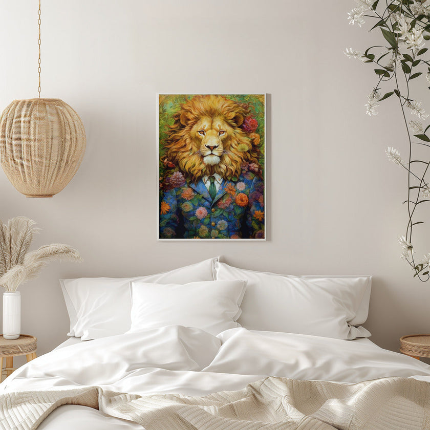 Art mural Lion art animal #lion