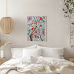 Peintures sur toile d'oiseaux d'hiver, rouges-gorge, Noël, neige