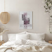 Wall art Poster Art NYC Fifth Avenue Traffic | pink marble