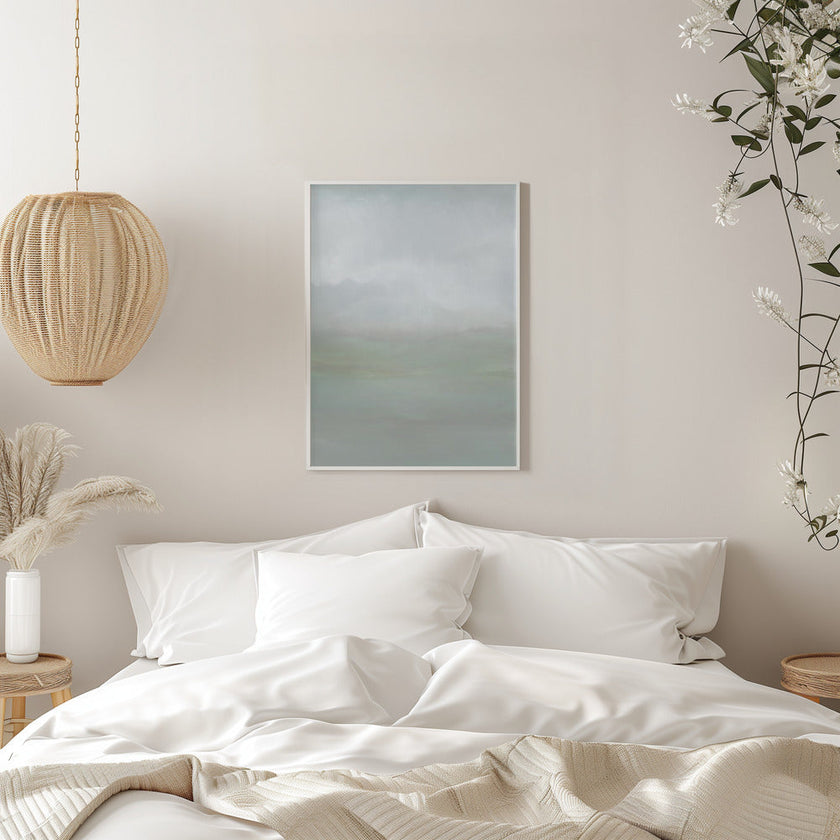 Peinture murale sur panneau en huile 
