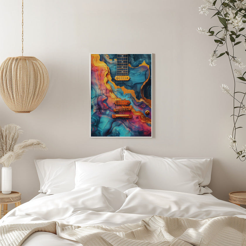 Music Guitar 3 Canvas Print
