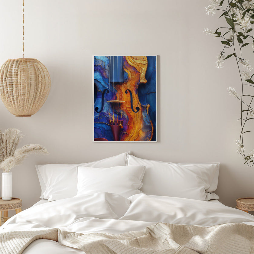 Wall art Music Violin 2 Canvas Print